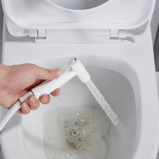 Гигиенический душ со смесителем Shevanik S107C белый